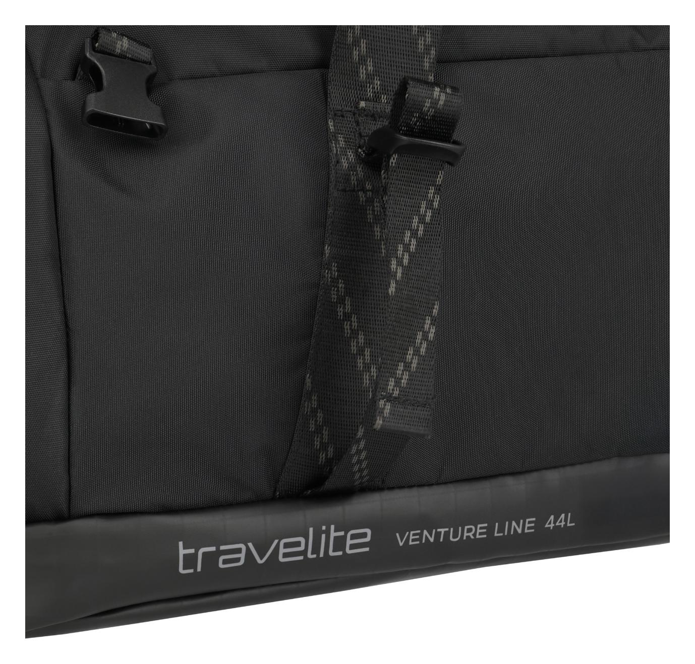 Cestovní taška Travelite Venture Line Duffle M Black