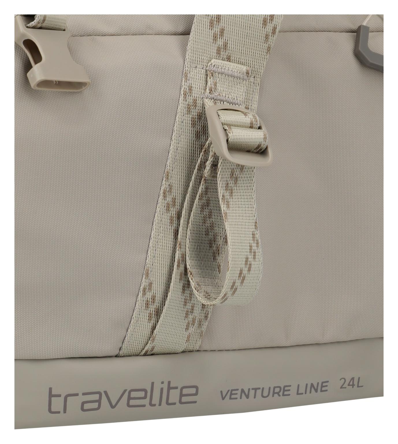 Cestovní taška do letadla Travelite Venture Line Duffle S Sand