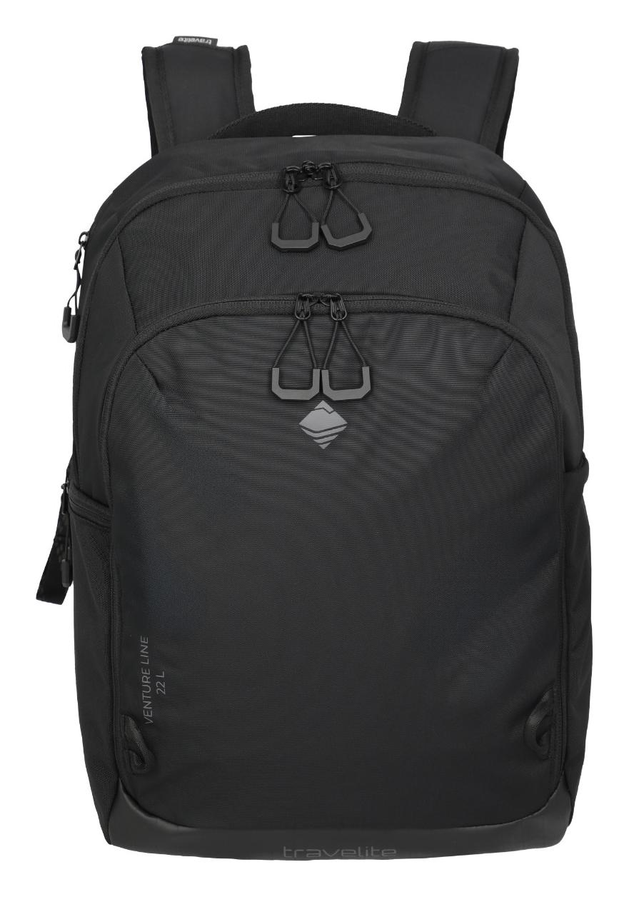 Cestovní batoh Travelite Venture Line Backpack M Black