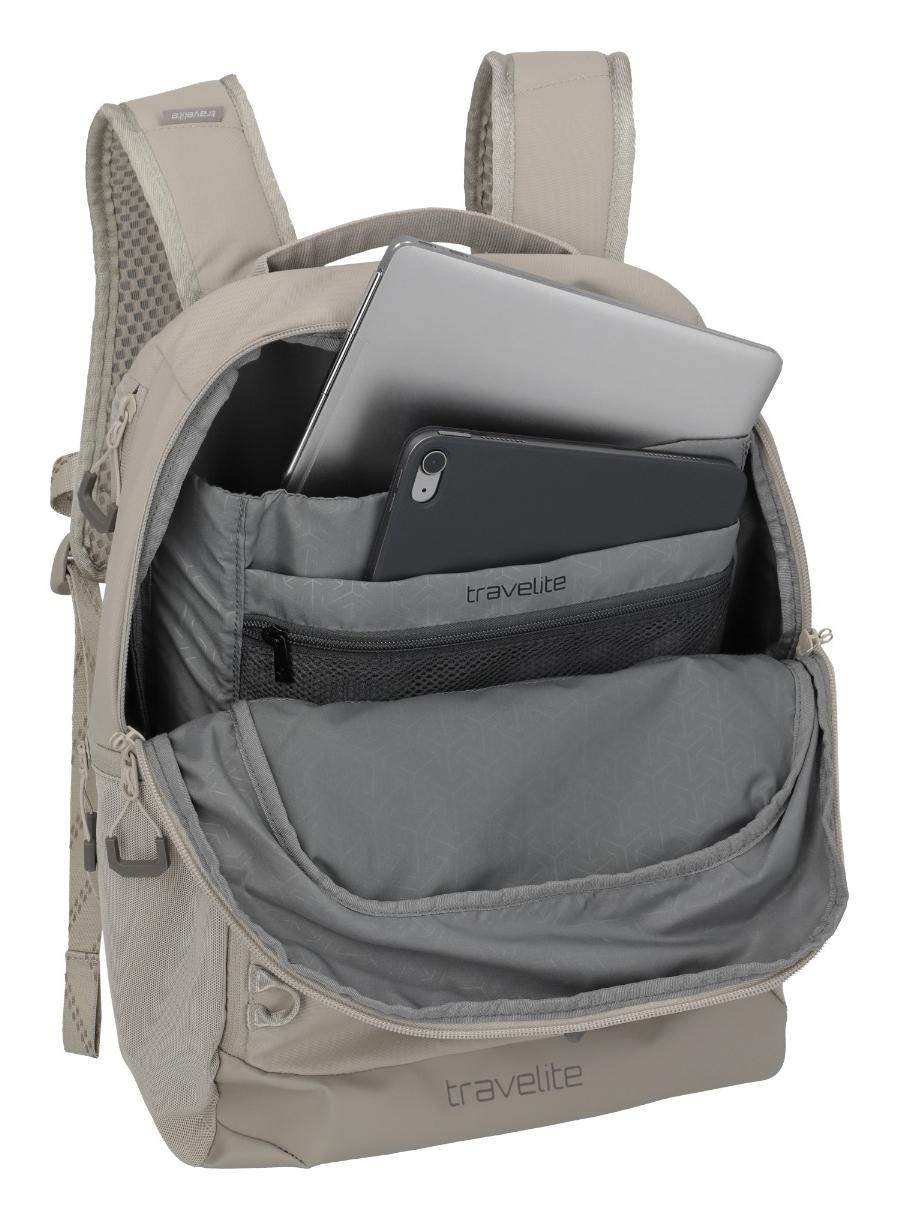 Cestovní batoh Travelite Venture Line Backpack M Sand