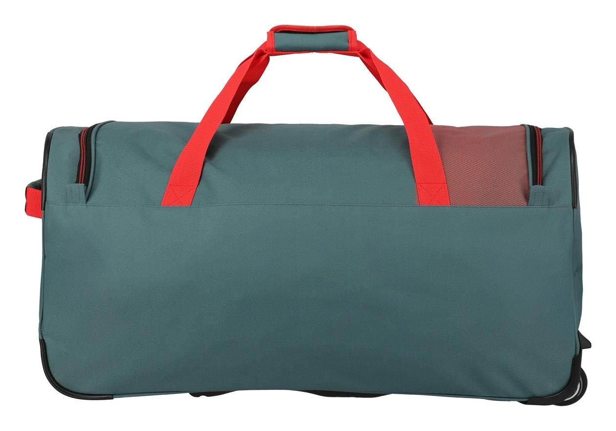 Travelite Basics Fresh Wheeled duffle L Green/orange - Image 4