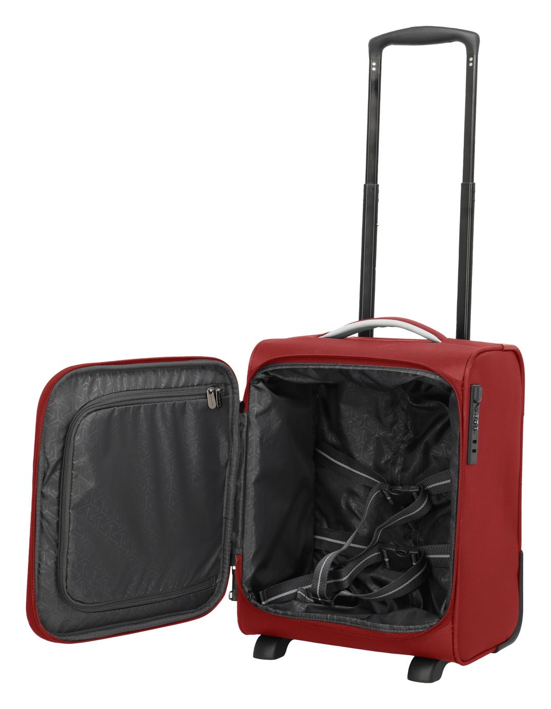 Textilní palubní kufr Travelite Jetpack Wings 2 Cabin Red - Obrázek 6