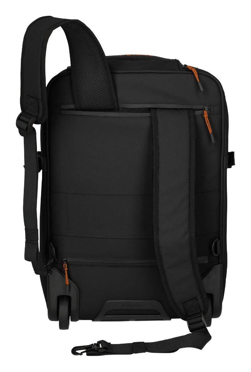 Cestovní batoh na kolečkách Travelite Briize Backpack L Trolley Black