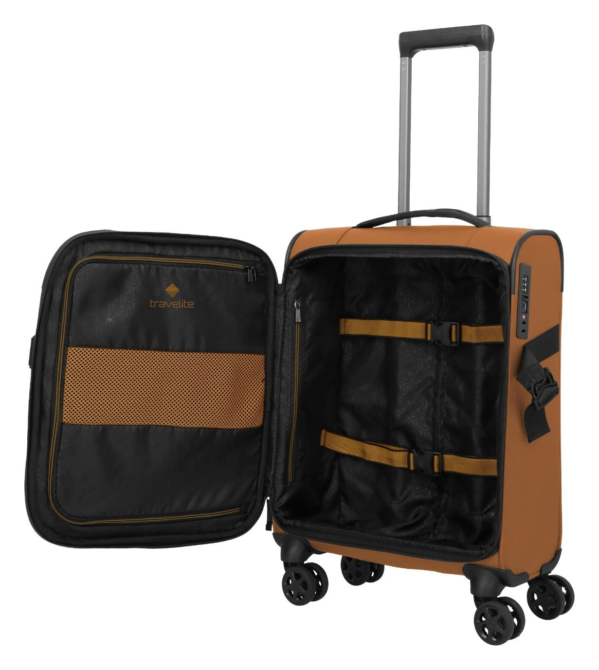 Textilní palubní kufr Travelite Briize S Curry (obrázek 4)