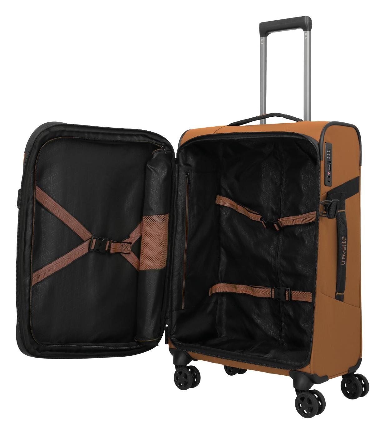 Střední textilní kufr na kolečkách Travelite Briize M Curry (obrázek 3)