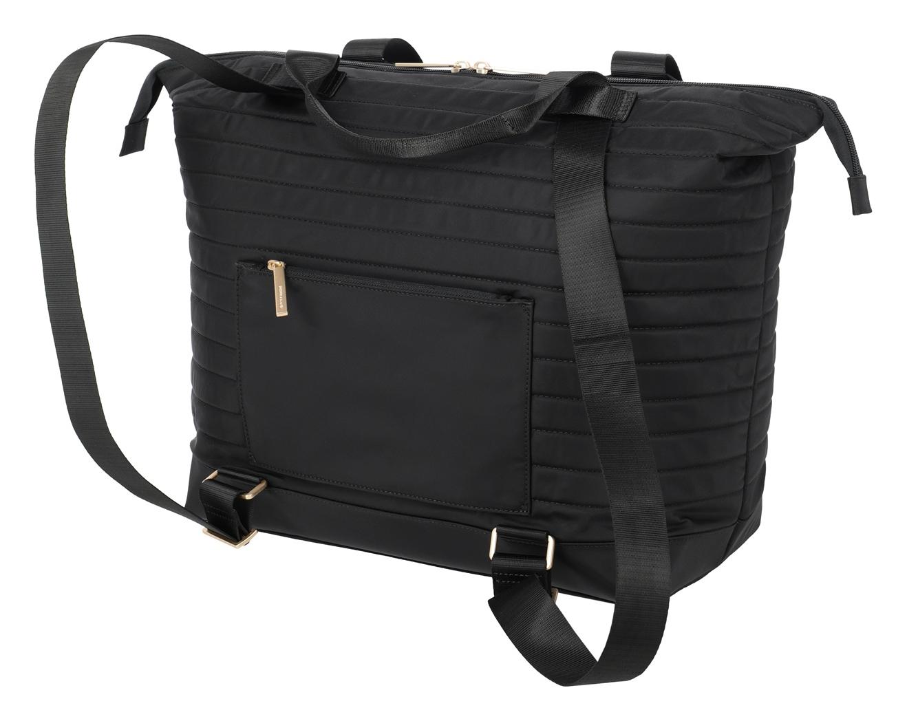 Dámský batoh a kabelka 2v1 Travelite BARBARA Stepp 2 in 1 Shopper Black (obrázek 5)