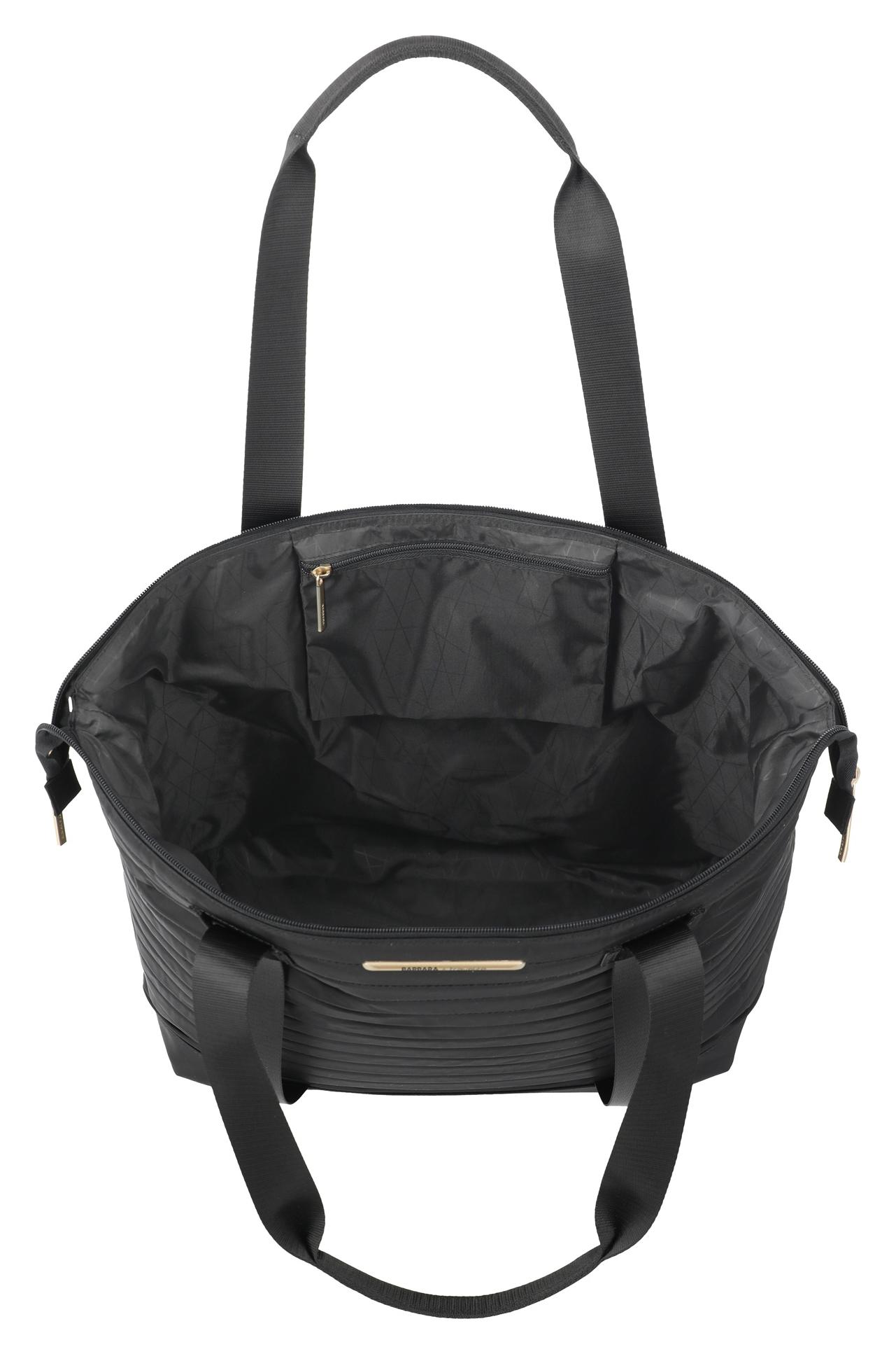 Dámský batoh a kabelka 2v1 Travelite BARBARA Stepp 2 in 1 Shopper Black (obrázek 4)