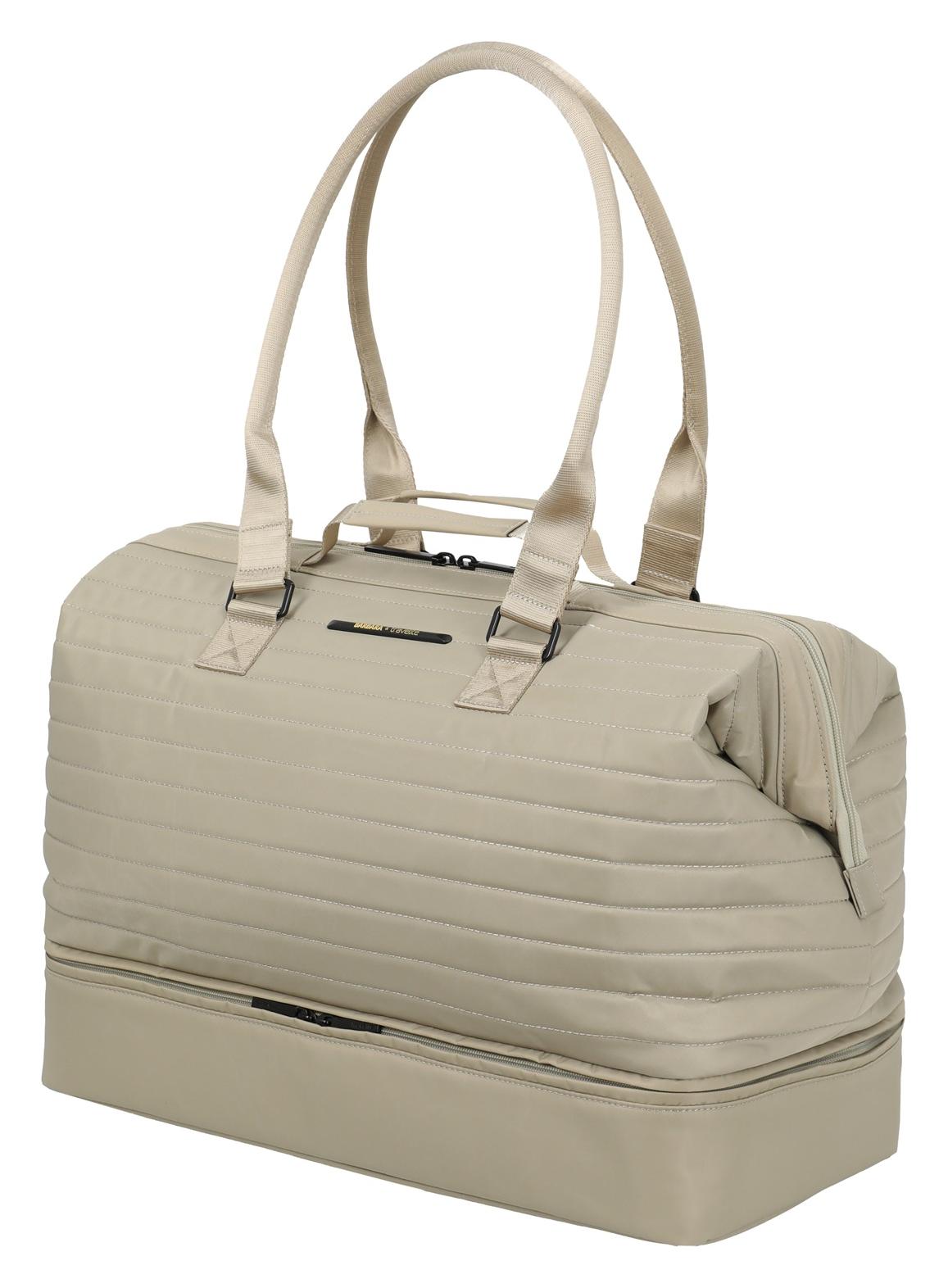 Dámská cestovní taška Travelite BARBARA Stepp Weekender Satin nude