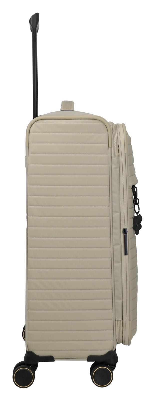 Střední textilní kufr na kolečkách Travelite BARBARA Stepp M Satin nude (obrázek 5)