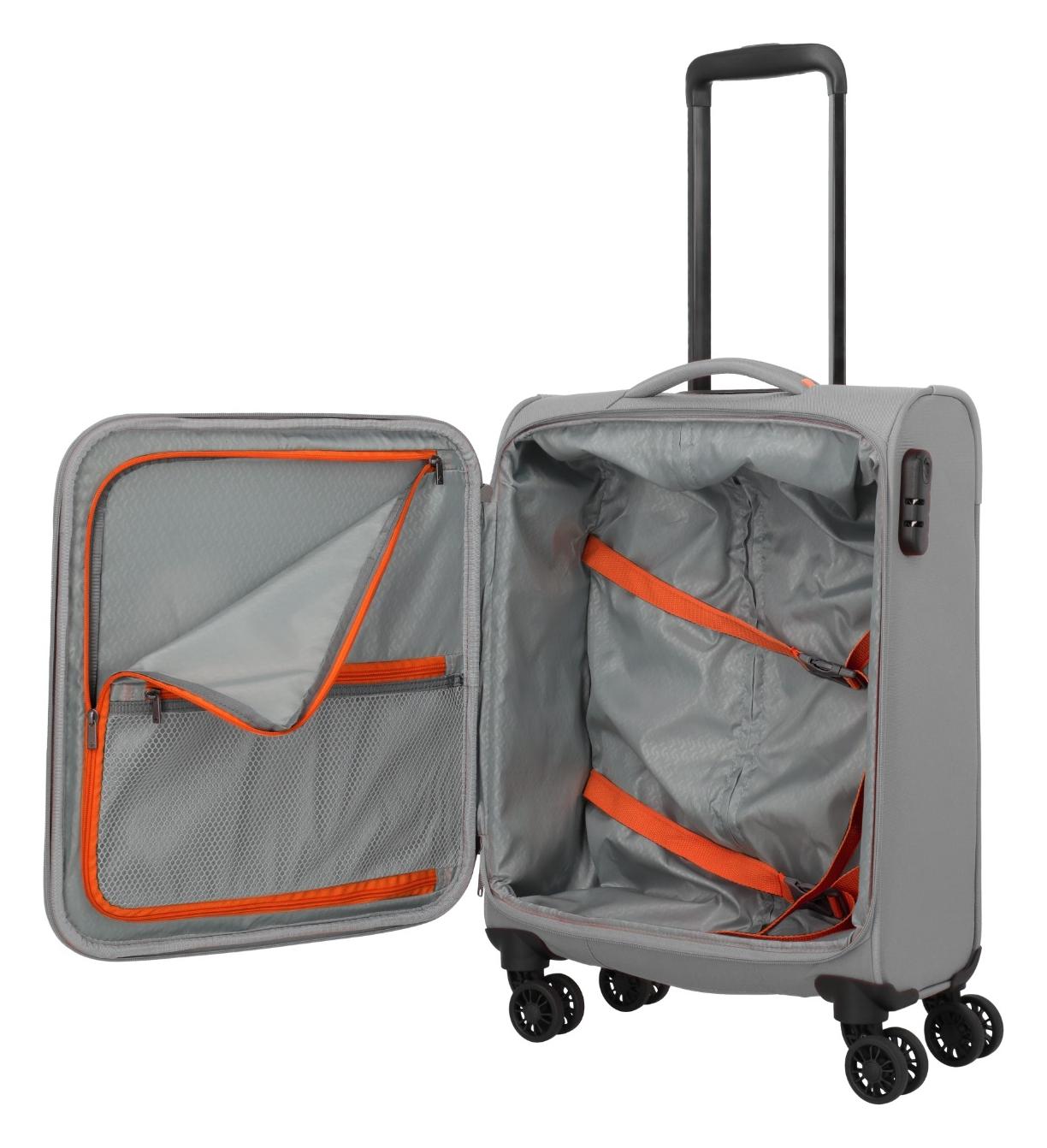 Textilní palubní kufr Travelite Umbria S Smoky Grey (obrázek 6)