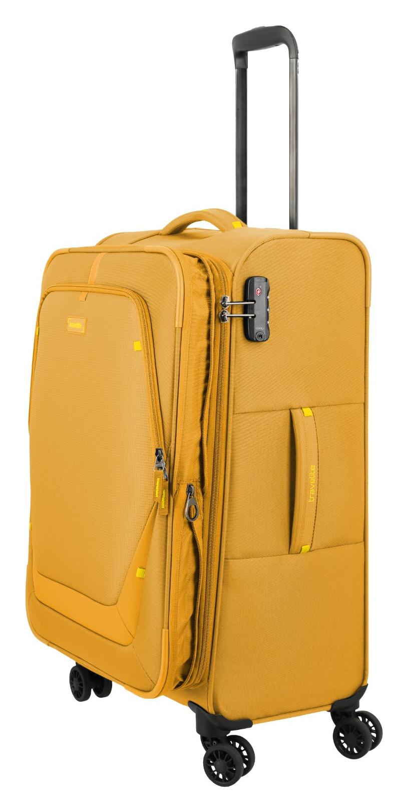 Střední textilní kufr Travelite Umbria M Golden Glow (obrázek 6)