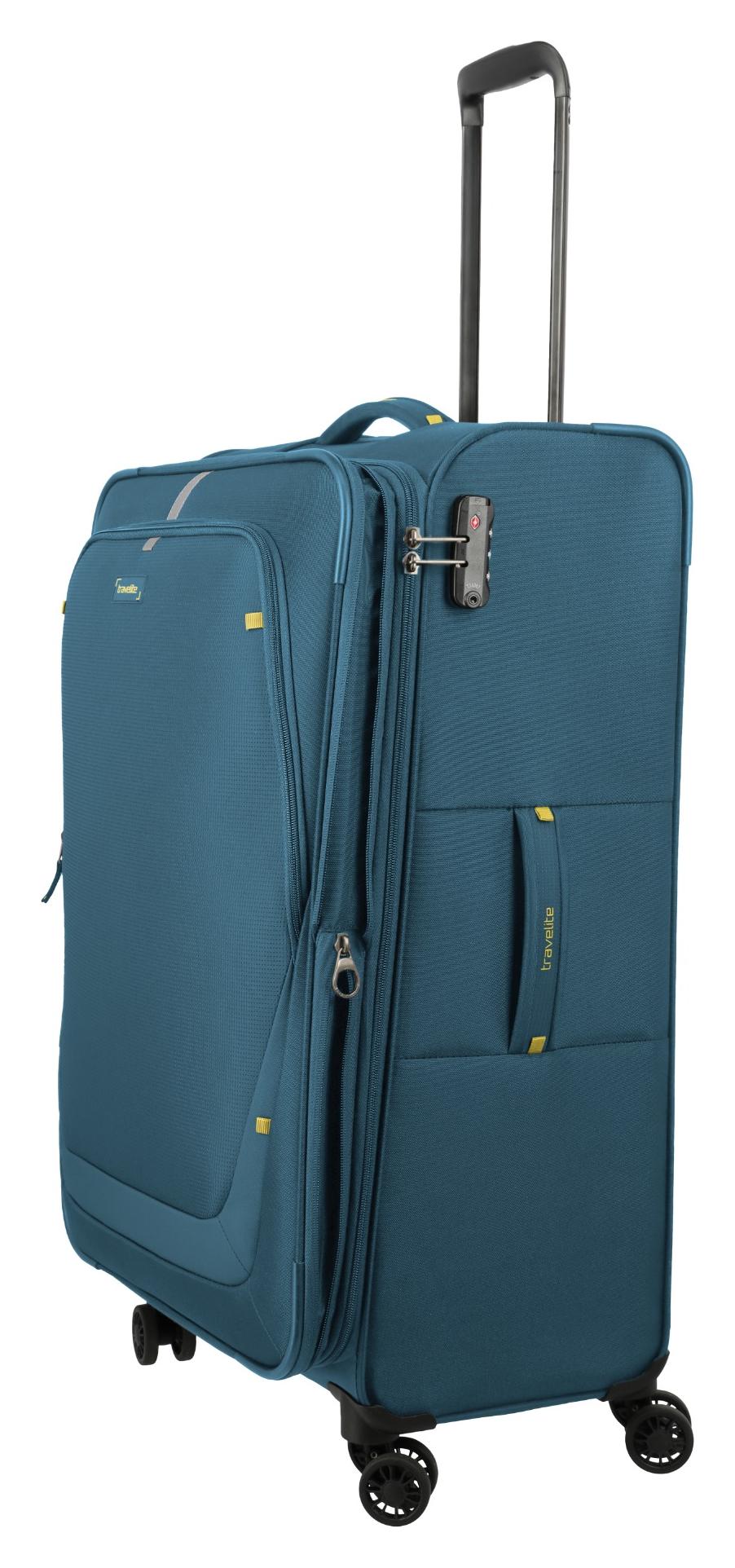 Velký cestovní kufr na kolečkách Travelite Umbria L Petrol - Obrázek 4