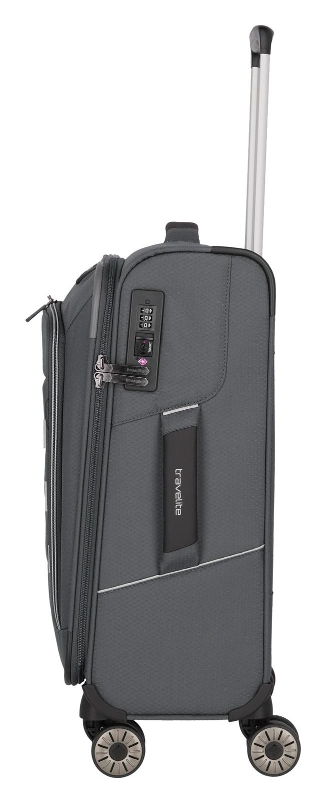 Sada cestovních kufrů Travelite Skaii 4w S,M,L Anthracite (obrázek 4)