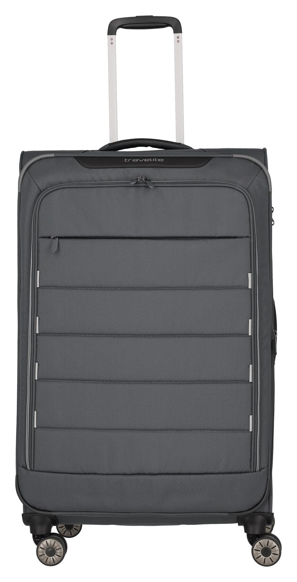 Velký cestovní kufr na kolečkách Travelite Skaii 4w L Anthracite