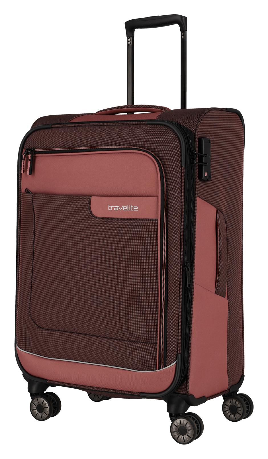 Travelite Viia 4w M Rose