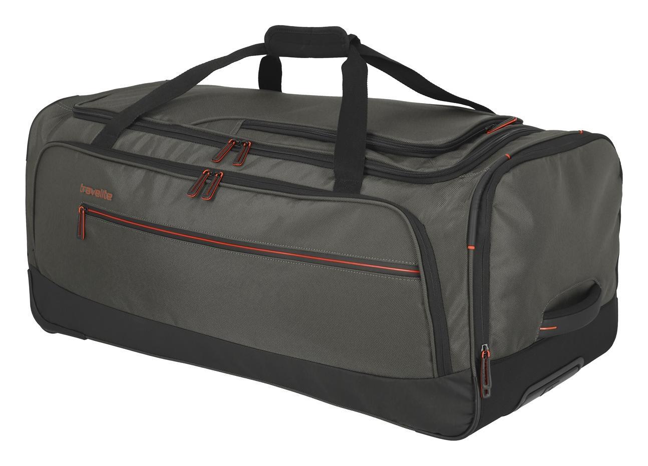 Travelite Crosslite 5.0 Wheeled Duffle L Dark Olive - Image 3