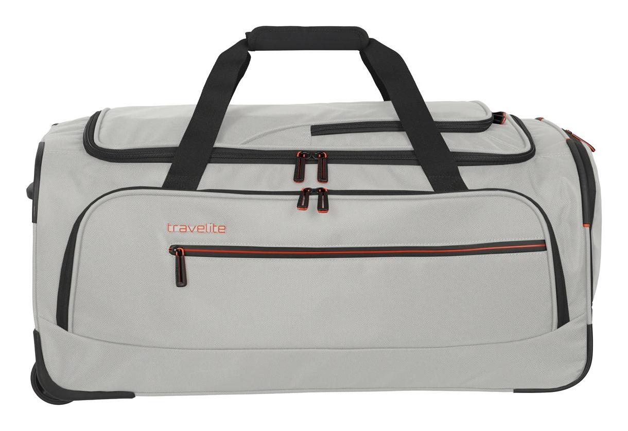 Travelite Crosslite 5.0 Wheeled Duffle M White Sand - Image 4