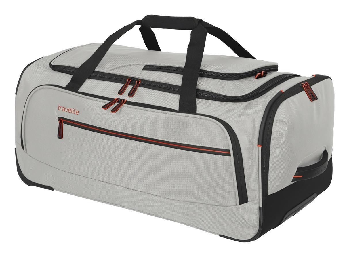 Travelite Crosslite 5.0 Wheeled Duffle M White Sand - Image 3