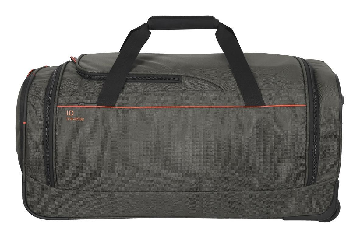 Travelite Crosslite 5.0 Wheeled Duffle M Dark Olive - Image 5