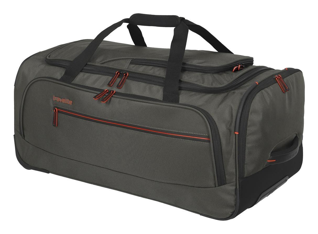 Travelite Crosslite 5.0 Wheeled Duffle M Dark Olive - Image 3