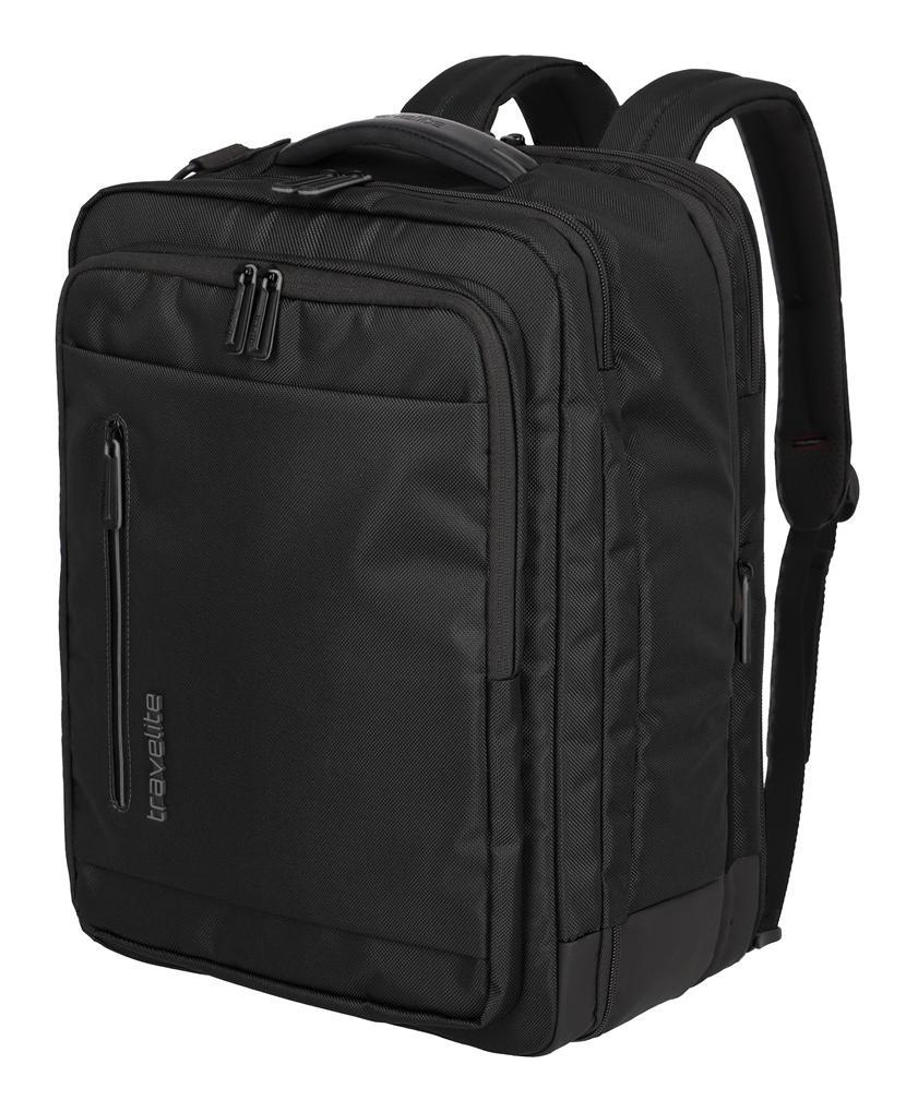 Palubní batoh Travelite Crosslite 5.0 Board bag/Backpack Black