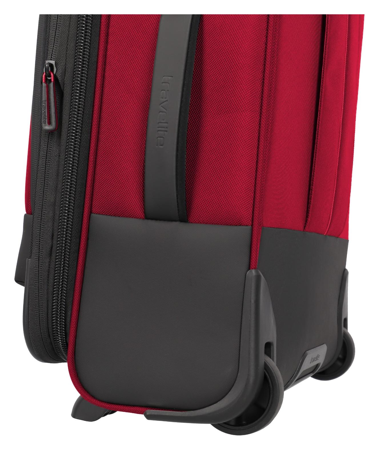 Kufr do letadla 55x40x20 Travelite Crosslite 5.0 2w S exp. Red (obrázek 5)