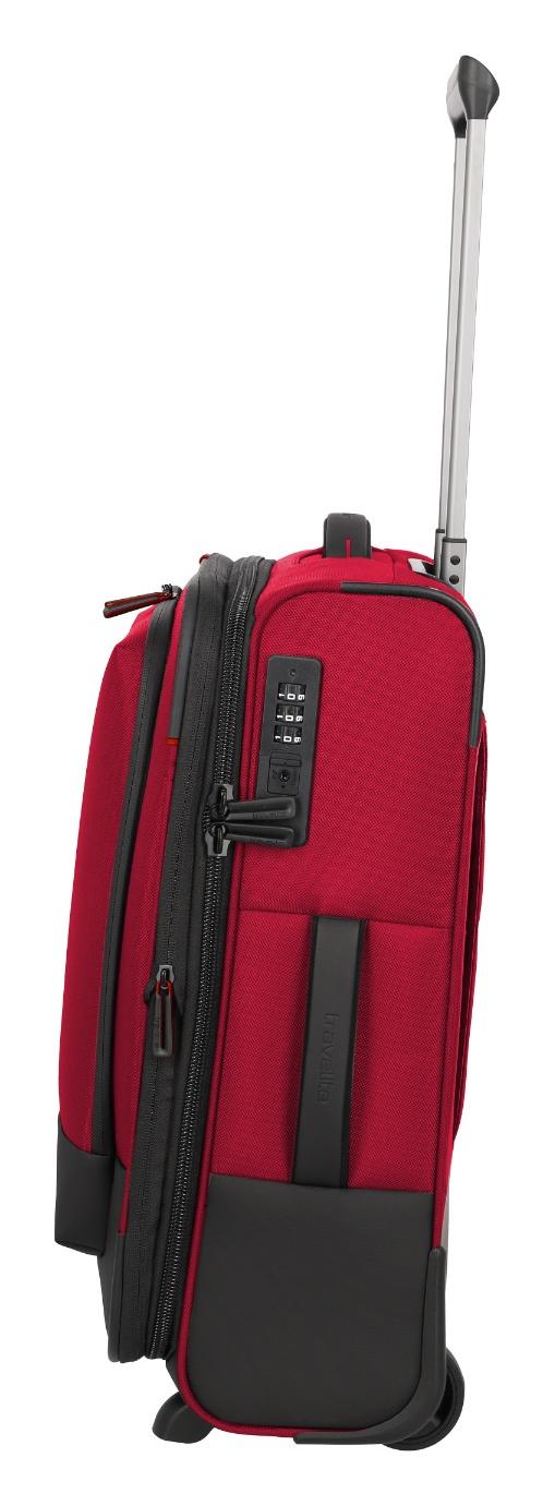 Kufr do letadla 55x40x20 Travelite Crosslite 5.0 2w S exp. Red (obrázek 6)