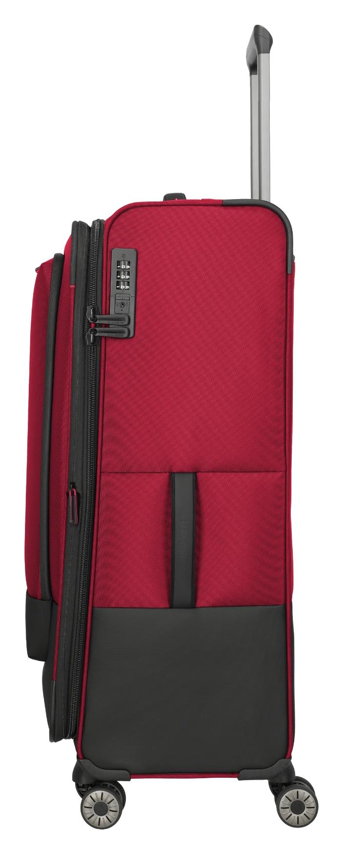 Velký cestovní kufr na kolečkách Travelite Crosslite XL Red (obrázek 4)