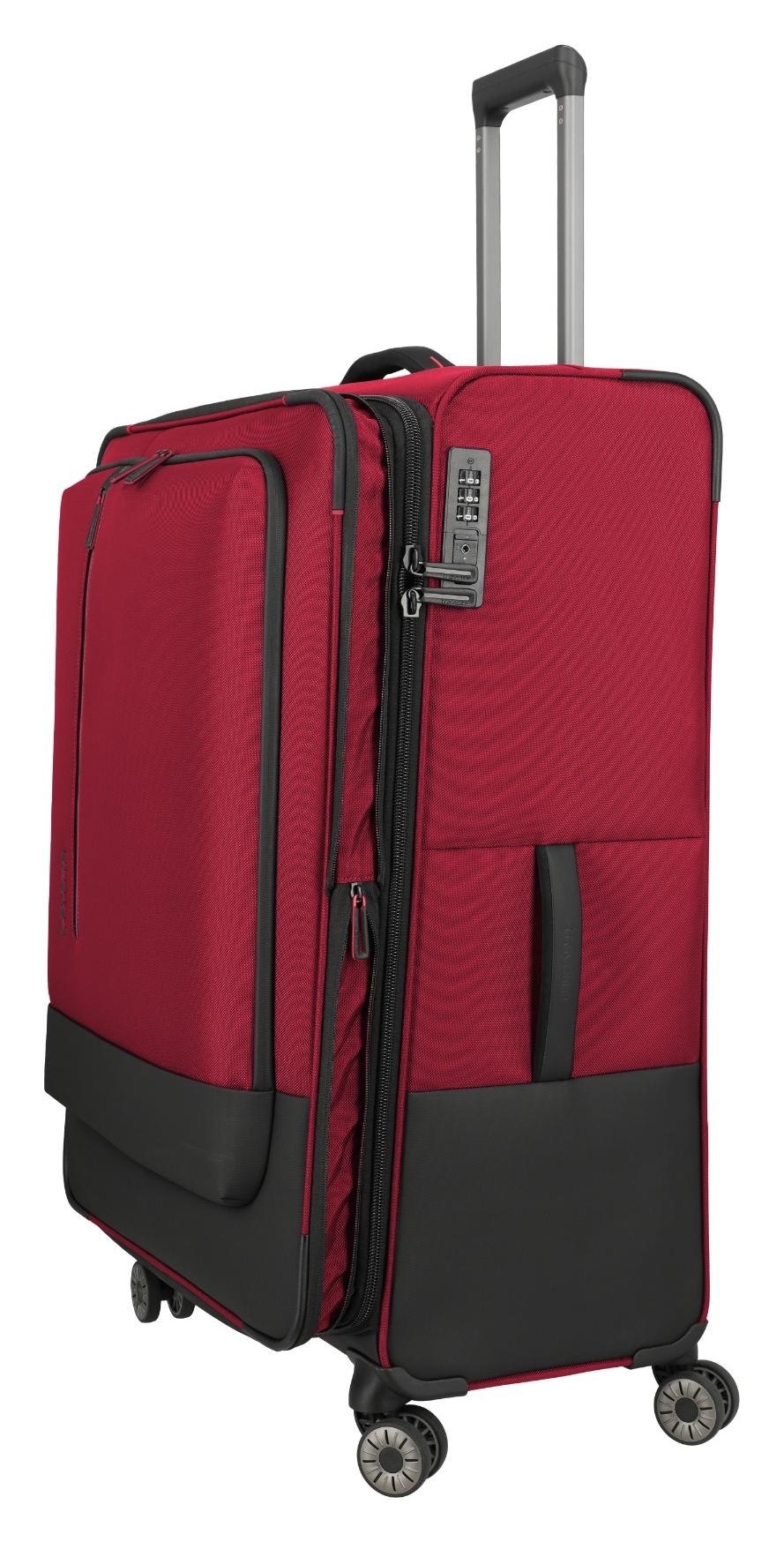 Velký cestovní kufr na kolečkách Travelite Crosslite XL Red (obrázek 3)