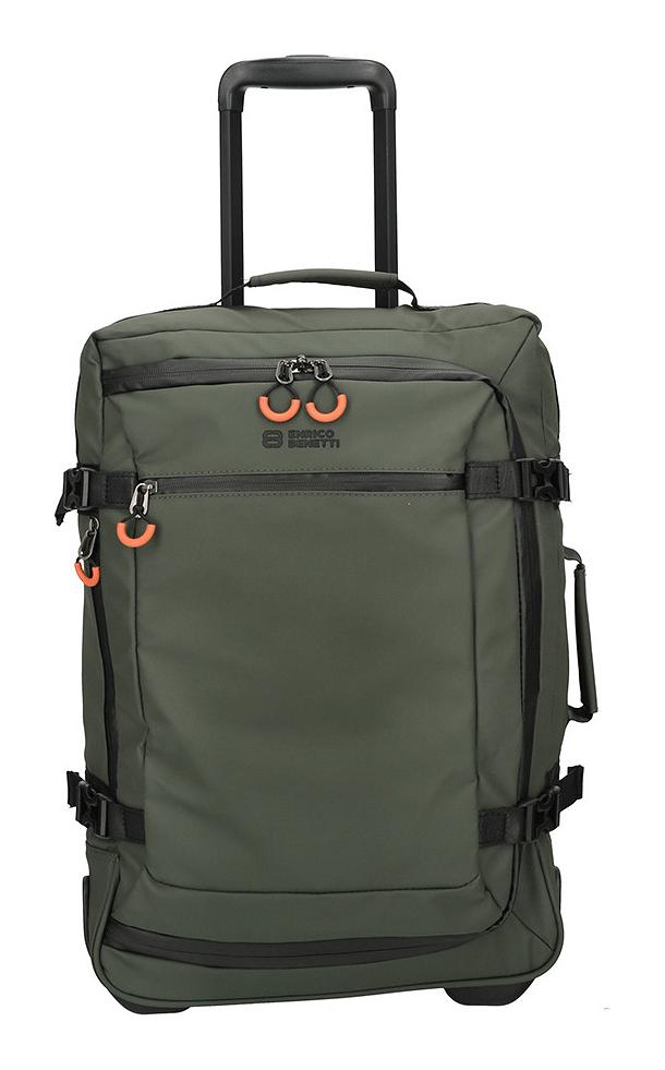 Cestovní taška na kolečkách Enrico Benetti Stockholm 95004 Olive