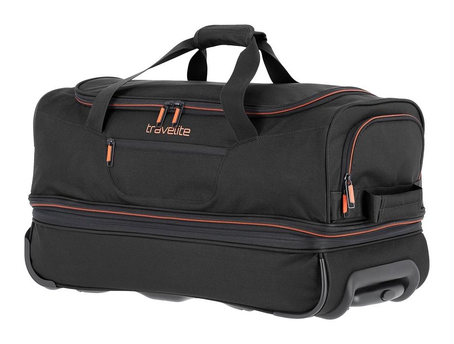 Travelite Basics Wheeled duffle S Black/blue - Image 2
