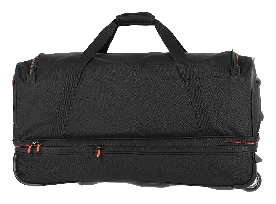 Travelite Basics Wheeled duffle L Black/orange - Image 3