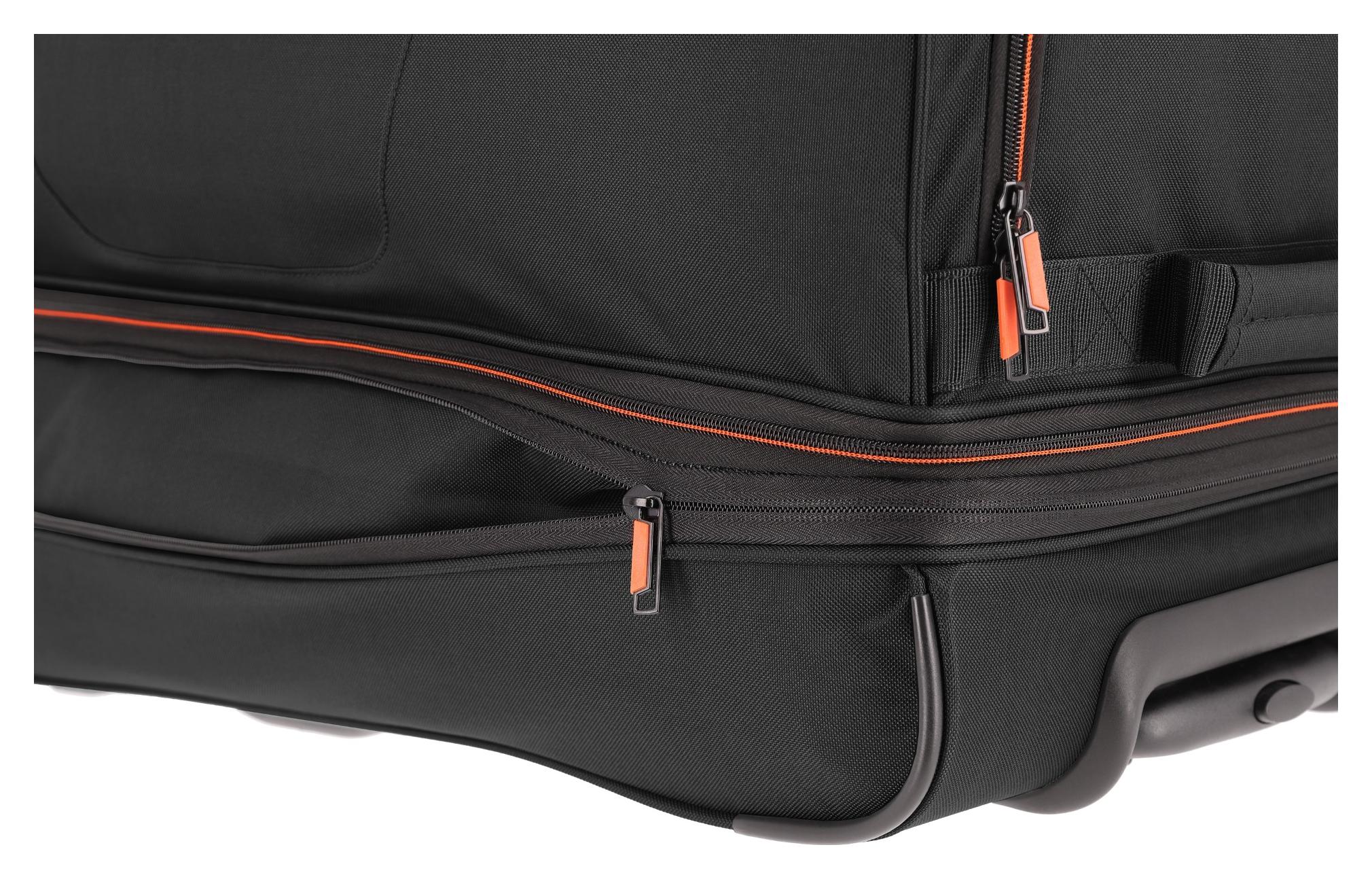 Travelite Basics Wheeled duffle L Black/orange - Image 6