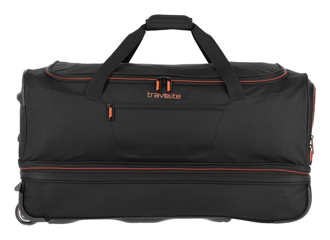 Travelite Basics Wheeled duffle L Black/orange - Image 2