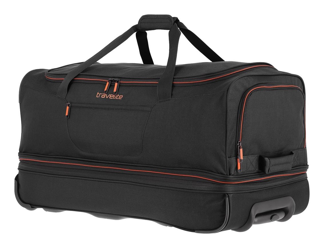 Travelite Basics Wheeled duffle L Black/orange - Image 4
