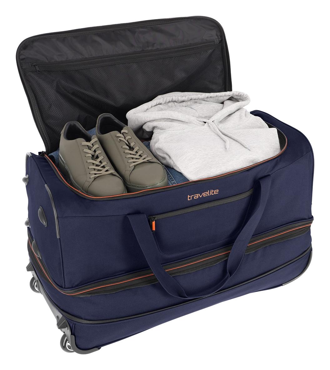 Travelite Basics Wheeled duffle L Navy/orange - Image 5