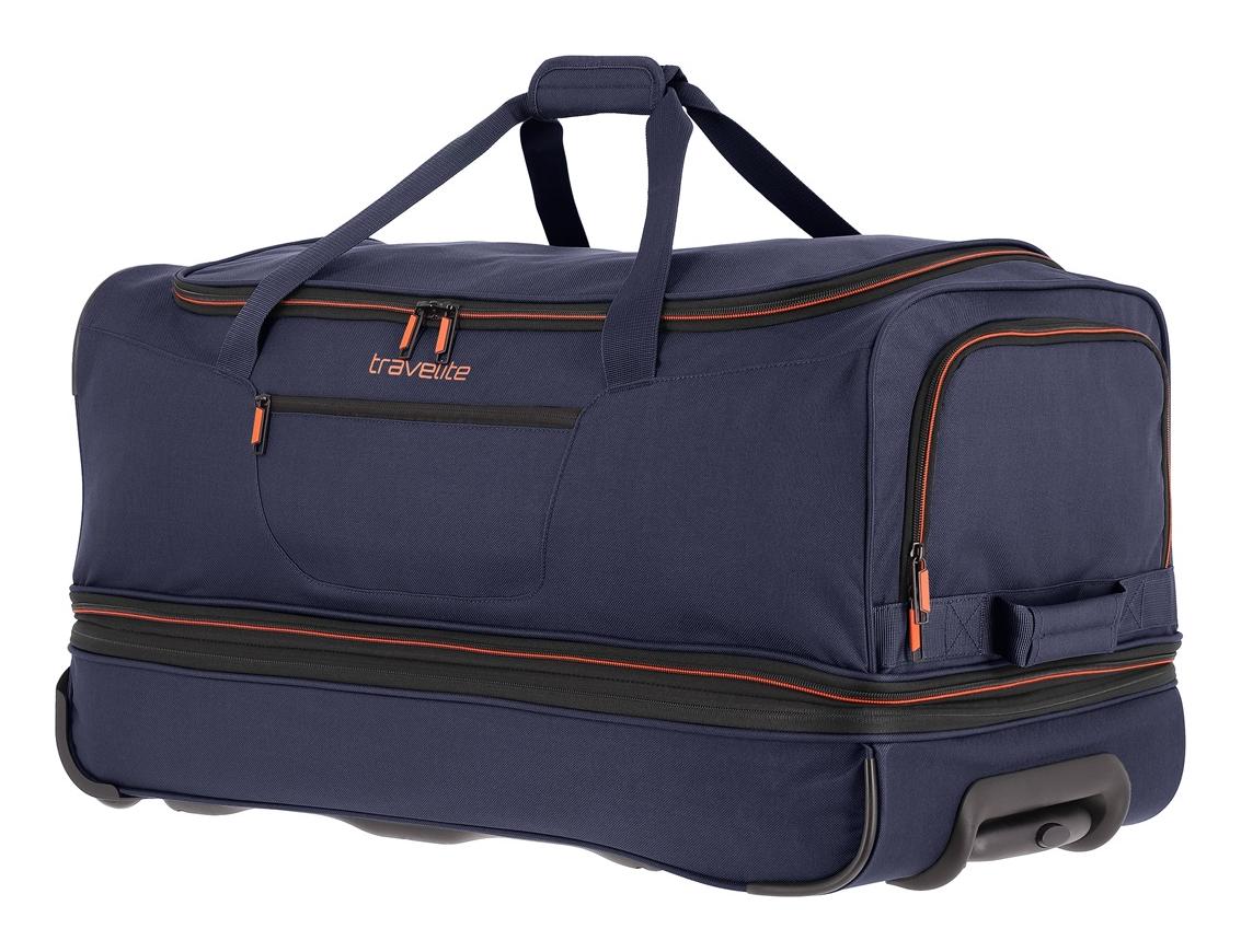 Travelite Basics Wheeled duffle L Navy/orange - Image 4