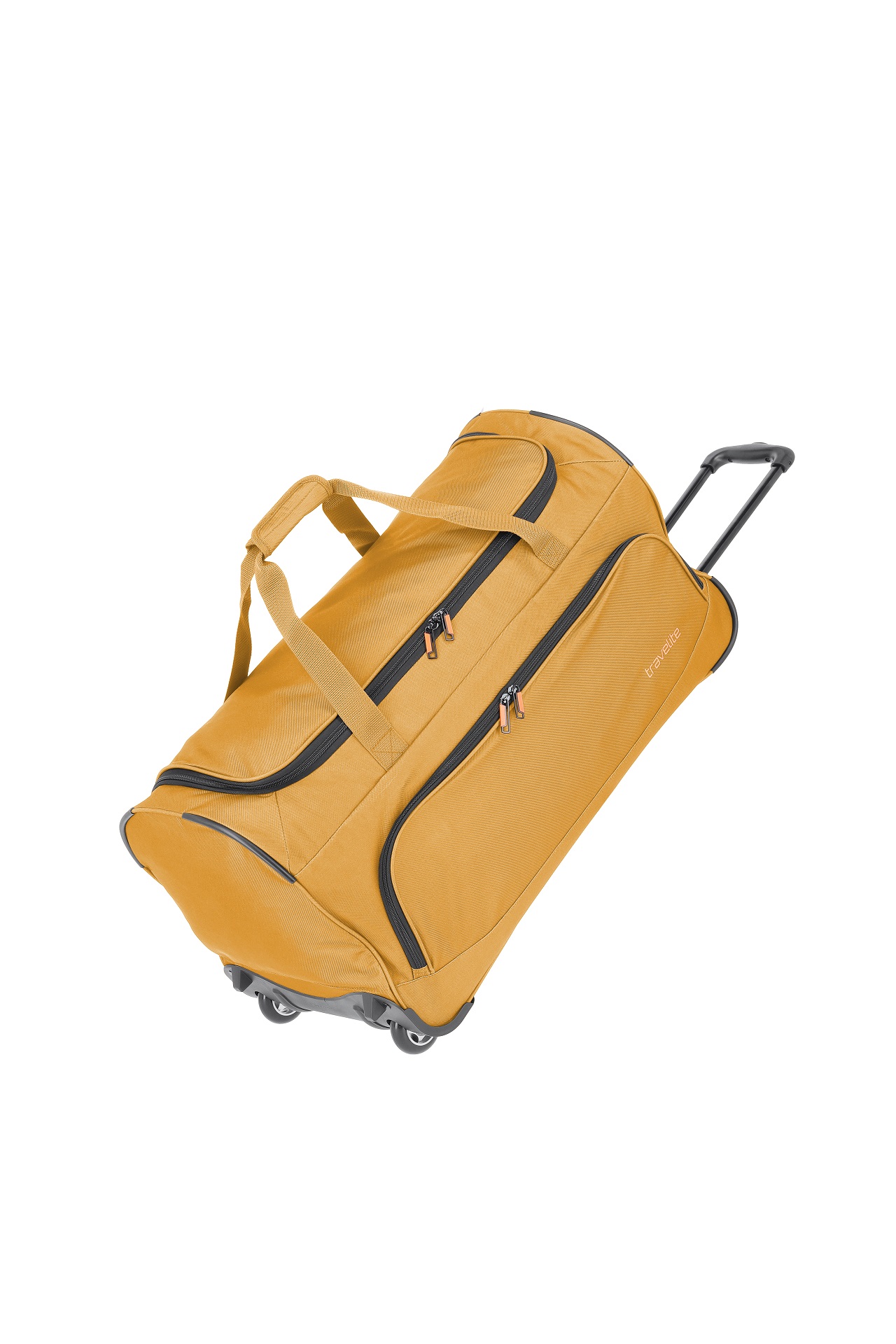 E-shop Travelite Basics Fresh Wheeled Duffle Yellow