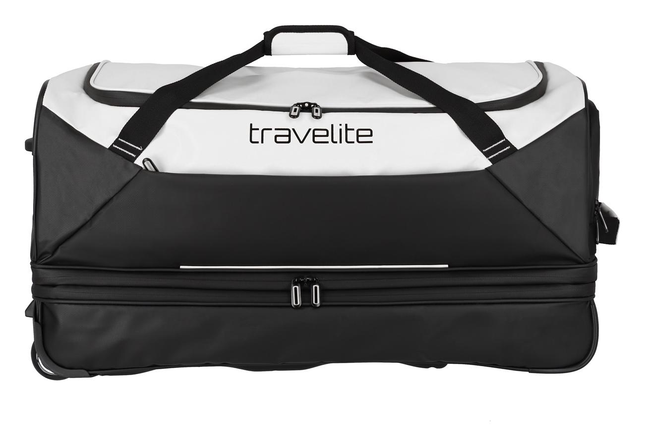 Travelite Basics Wheeled Duffle exp. Black/white - Image 2