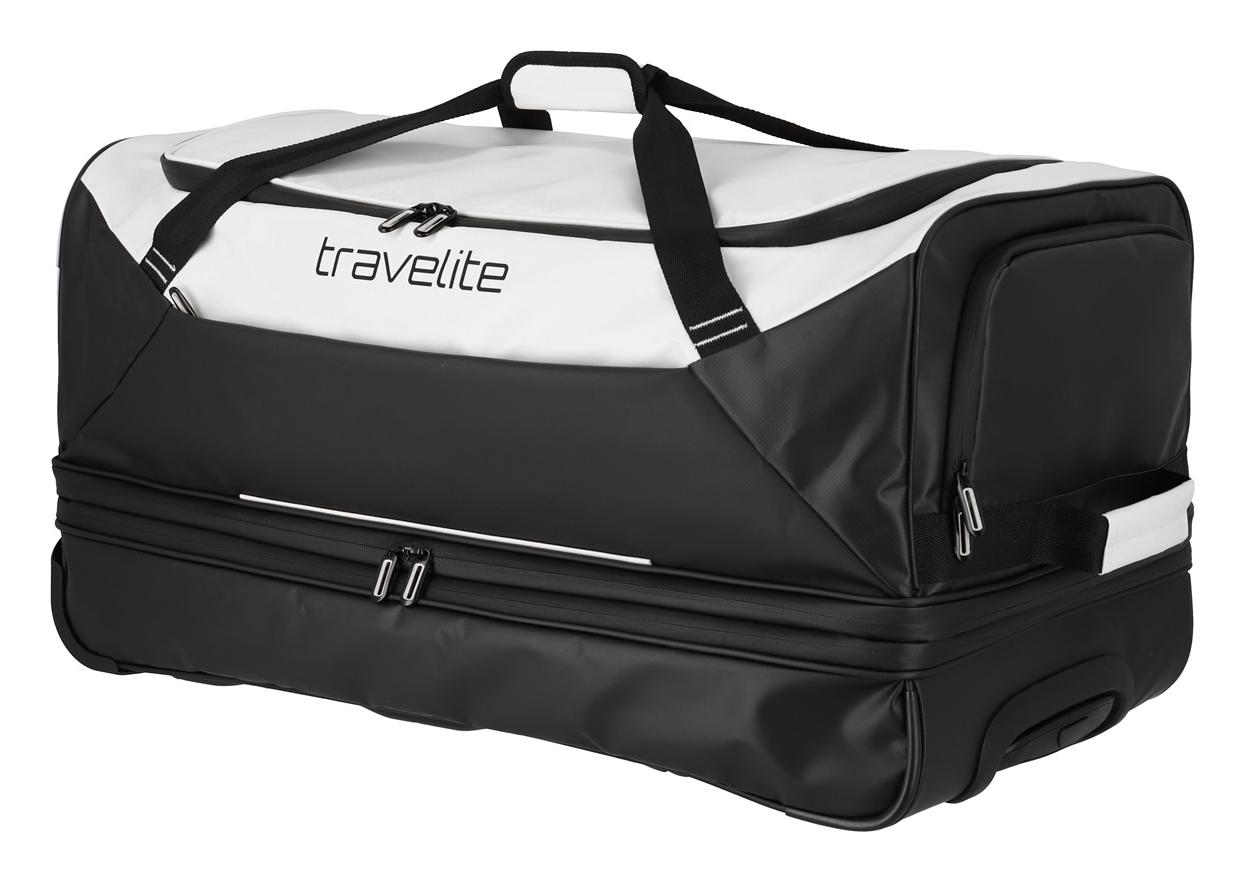 Travelite Basics Wheeled Duffle exp. Black/white - Image 4