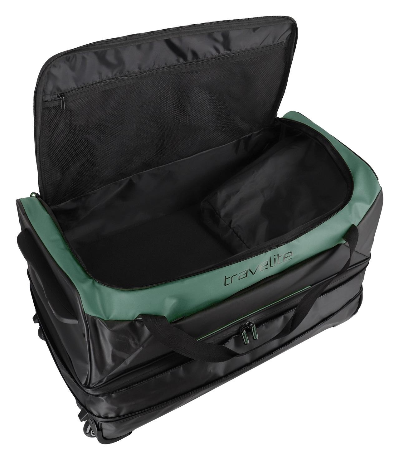Travelite Basics Wheeled Duffle exp. Black/green - Image 6