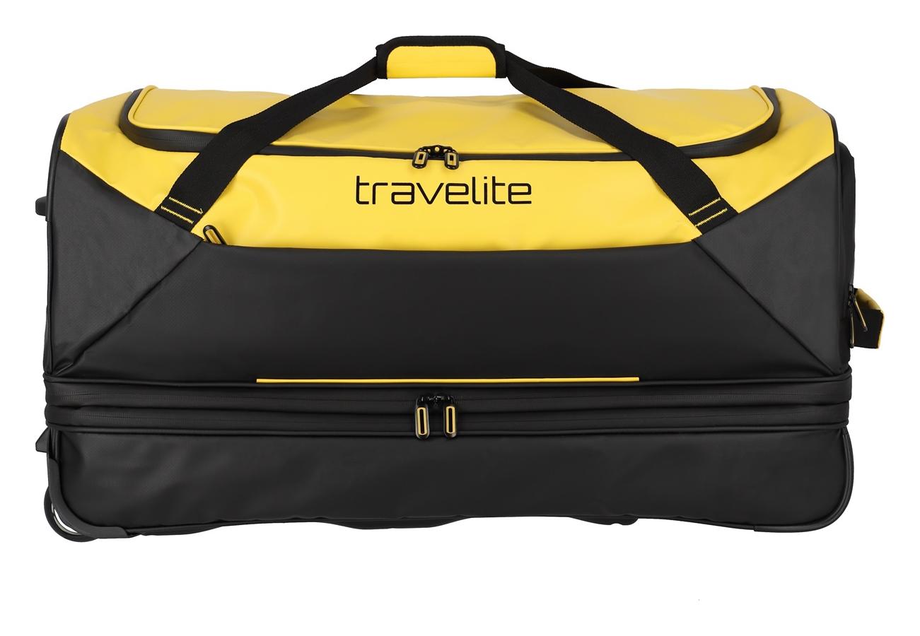 Travelite Basics Wheeled Duffle exp. Black/yellow - Image 2