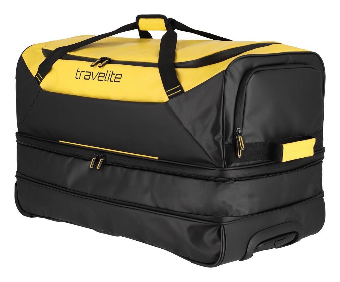 Travelite Basics Wheeled Duffle exp. Black/yellow - Image 5