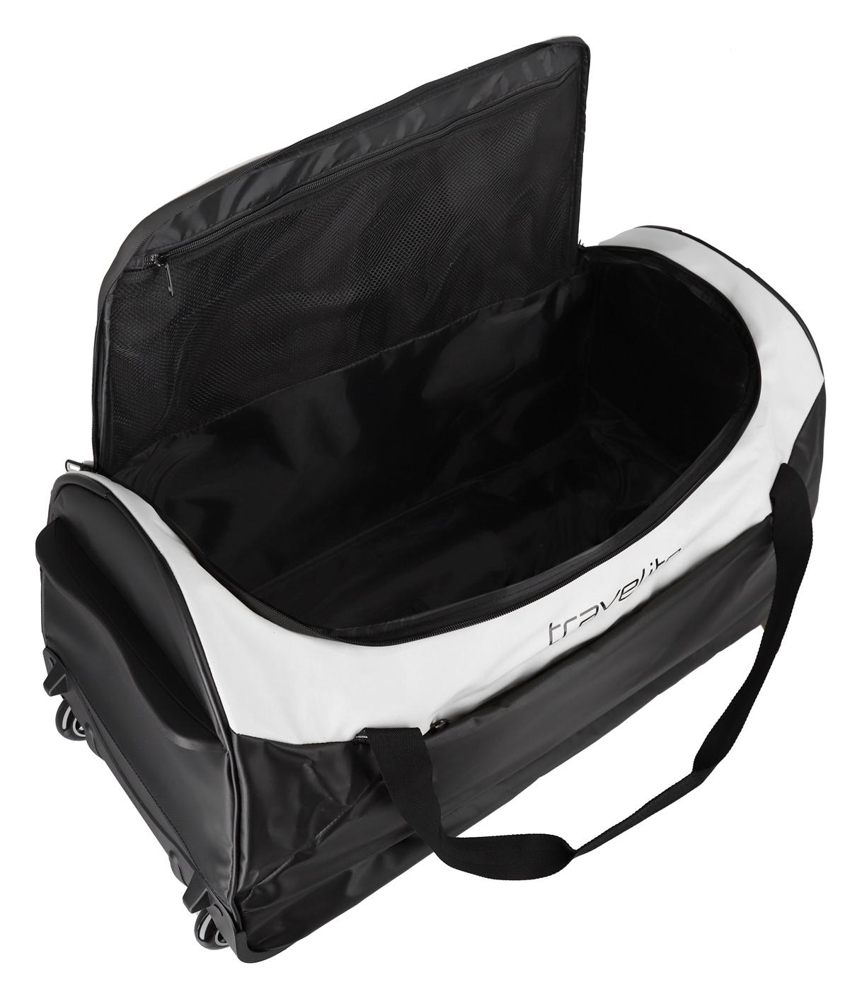 Travelite Basics Trolley Travel Bag Black/white - Image 5