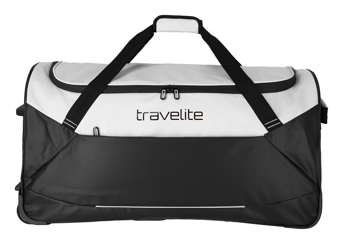 Travelite Basics Trolley Travel Bag Black/white - Image 2