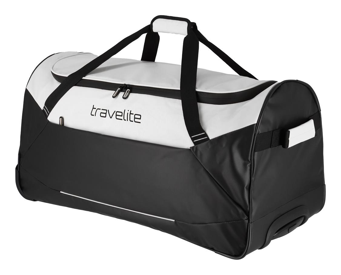 Travelite Basics Trolley Travel Bag Black/white - Image 3