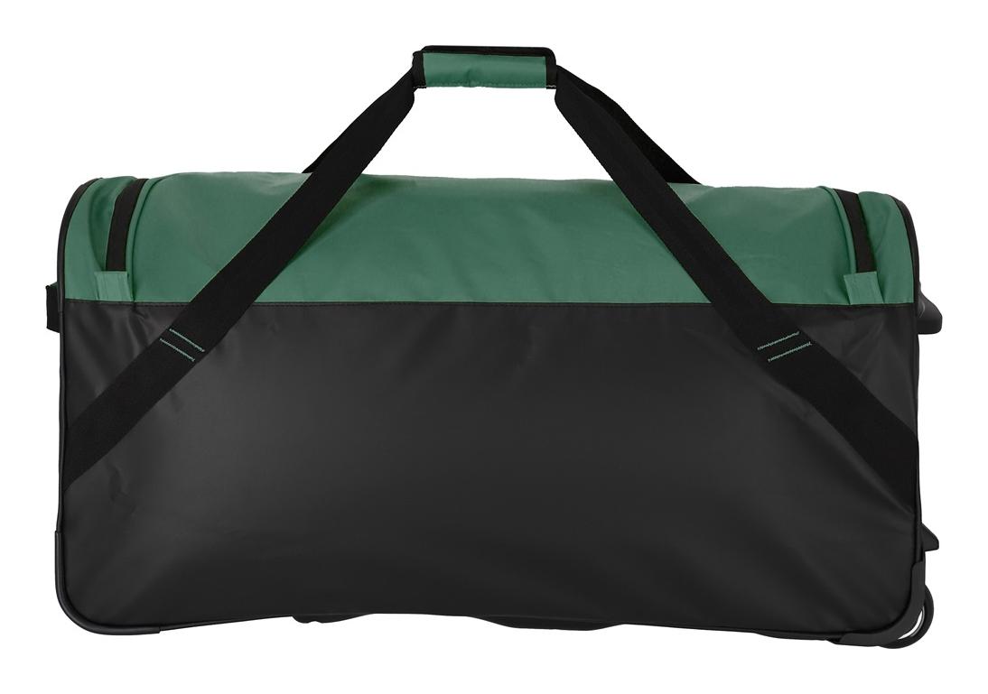 Cestovní taška na kolečkách Travelite Basics Trolley Travel Bag Black/green