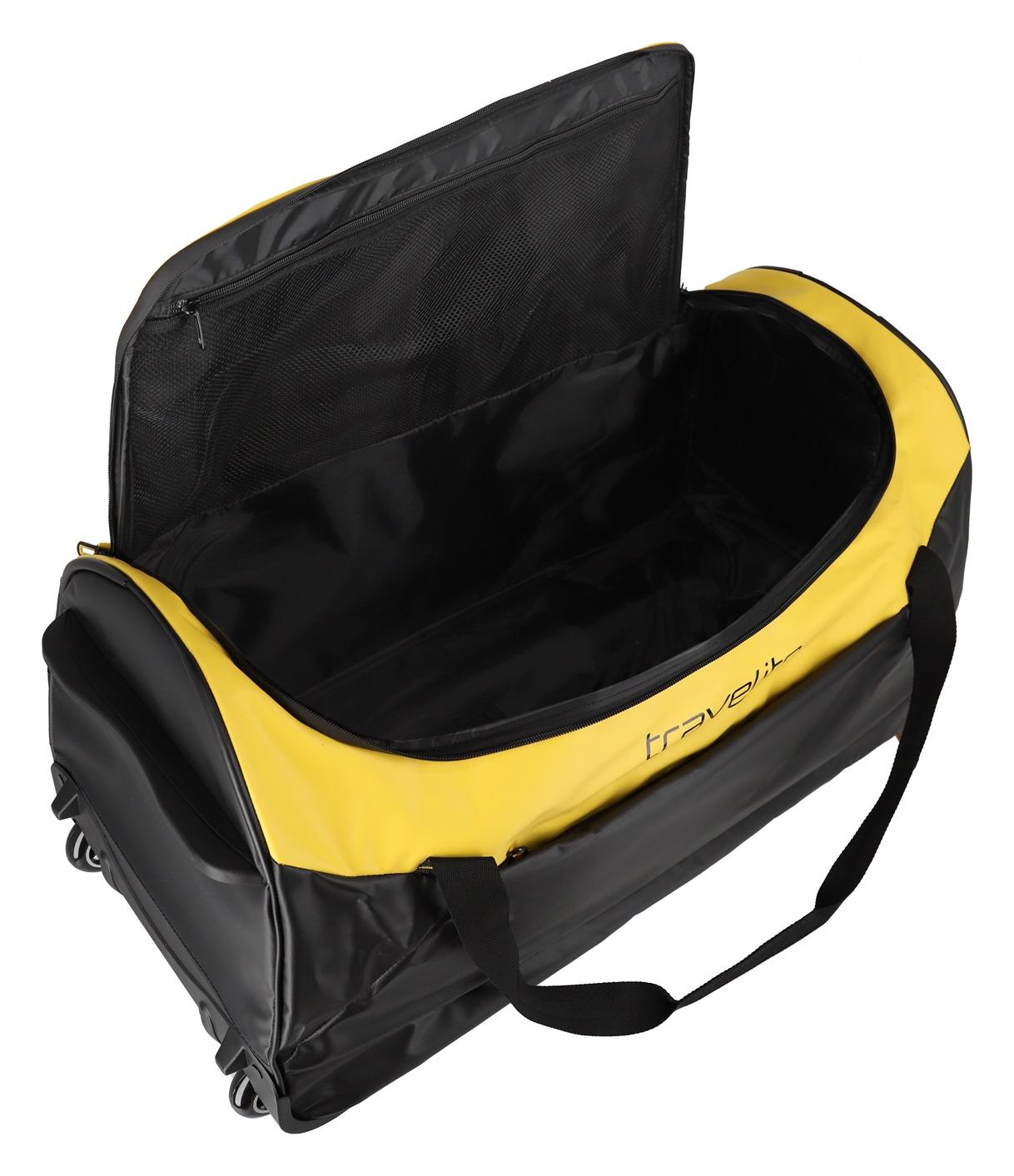 Travelite Basics Trolley Travel Bag Black/yellow - Image 5