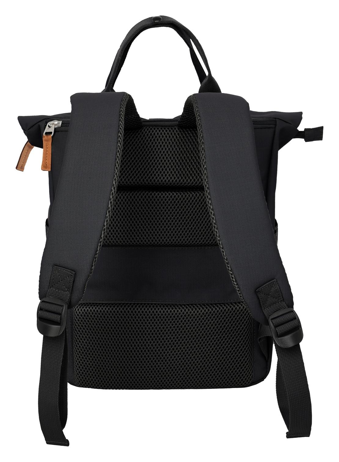 Roll-top batoh Travelite Basics Short Handle Roll-up Black