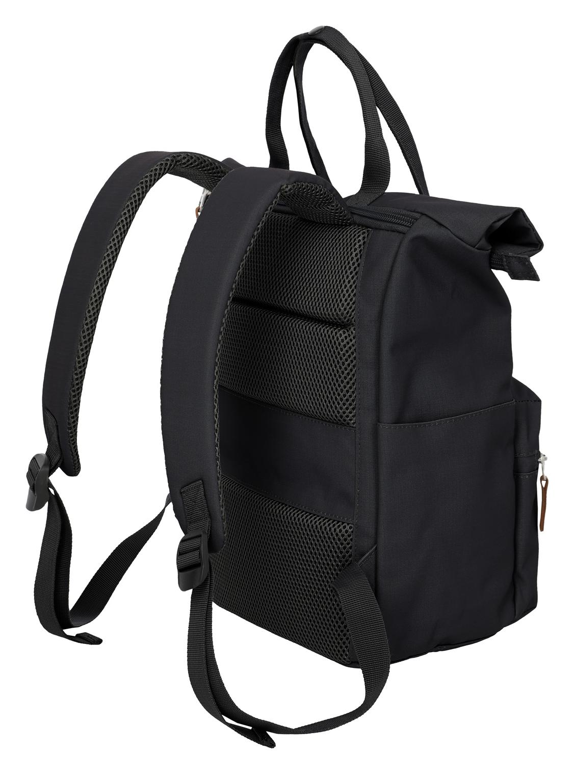 Roll-top batoh Travelite Basics Short Handle Roll-up Black